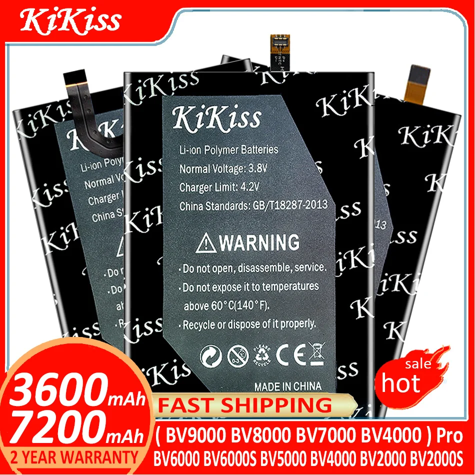 

Battery For Blackview BV6000 BV6000S BV7000 BV8000 BV9000 PRO BV5000 BV4000 PRO BV2000 BV2000S Batterie Bateria Phone batteries