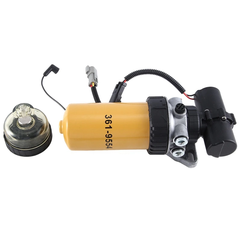 Замена топливного фильтра для двигателя JCB 444 3CX 4CX сепаратор топливной воды в