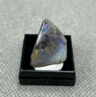 100 natural rare australian iron opal photographed in wet water state gem mineral specimen quartz gemstones box size 2 6 cm