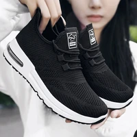 2022 sneakers woman shoes flats casual ladies shoes women lace up mesh light breathable female zapatillas mujer chaussure femme