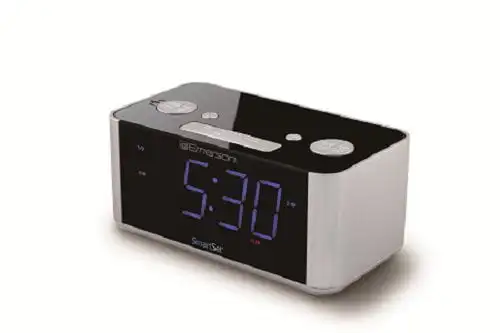 

Surprisingly Durable LED SmartSet Radio Alarm Clock CKS1708 - Accurate & Vibrant for a Restful Sleep Every Night!