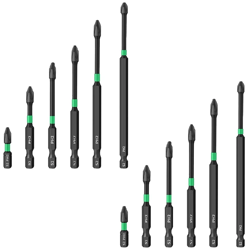 

Set Of 6 Magnetic Screwdriver Bits, Screwdriver And Magnetic Screwdriver Bit Set, Impact Bits