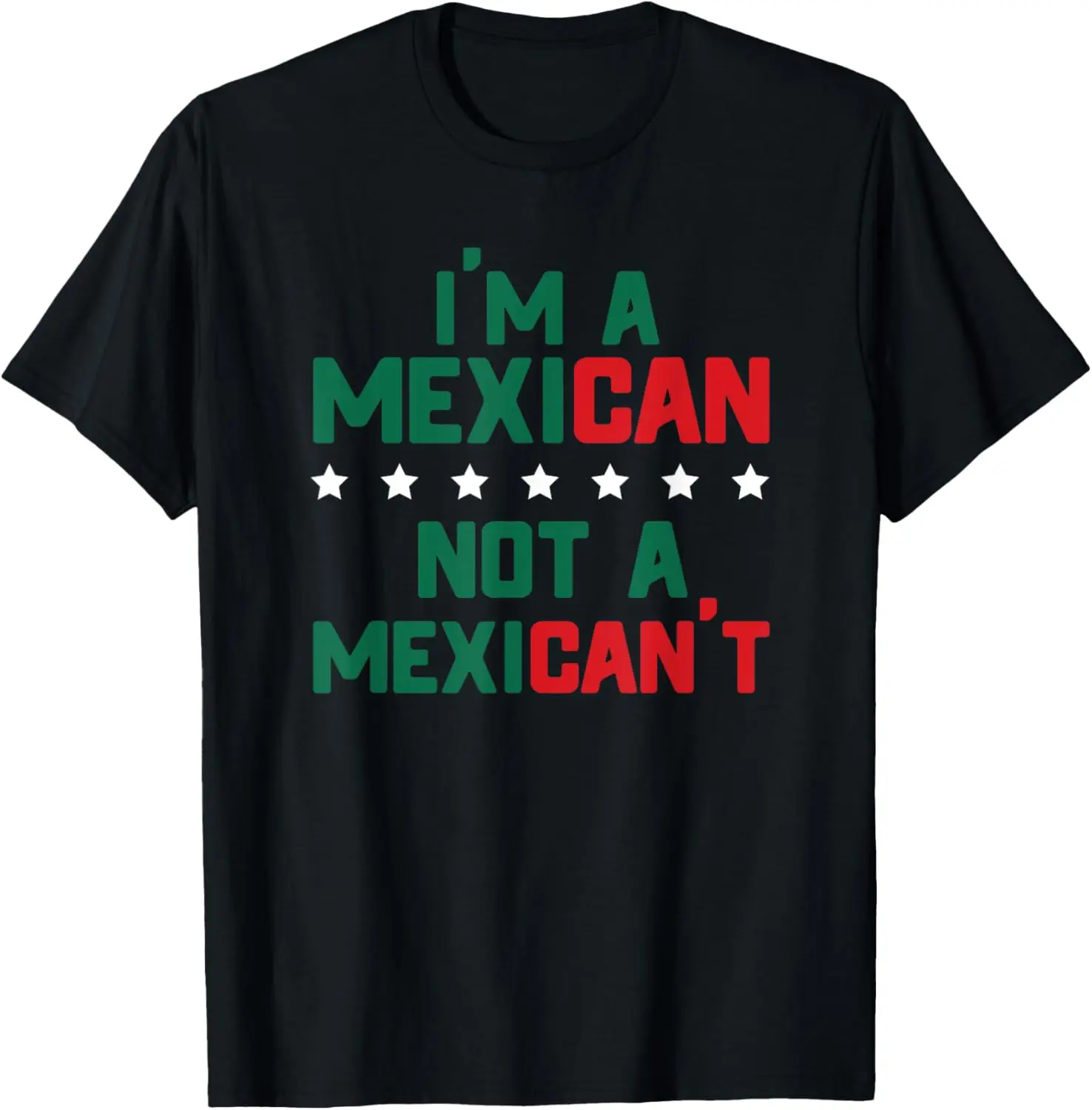 Футболка I'm A Mexico Not Mexi Can't Funny Pride