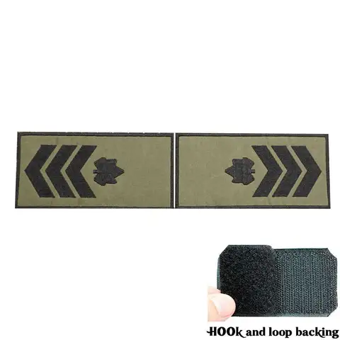 Патчи с вышивкой в военном стиле для рюкзаков и одежды