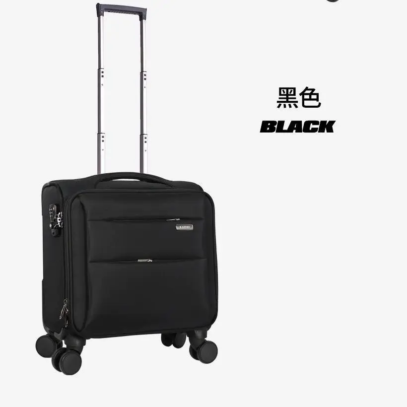 Stewardess Boarding Case Small Suitcase Oxford Cloth Trolley Case 12 Inch Air Boarding Suitcase 14 Inch 16 Inch Password Box