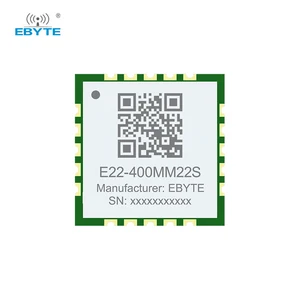 Модуль LoRa SX1262 SX1268 433/470 МГц 868/915 МГц EBYTE E22-400/мм 22s Ультра маленький размер SMD низкое энергопотребление отверстие для штампа