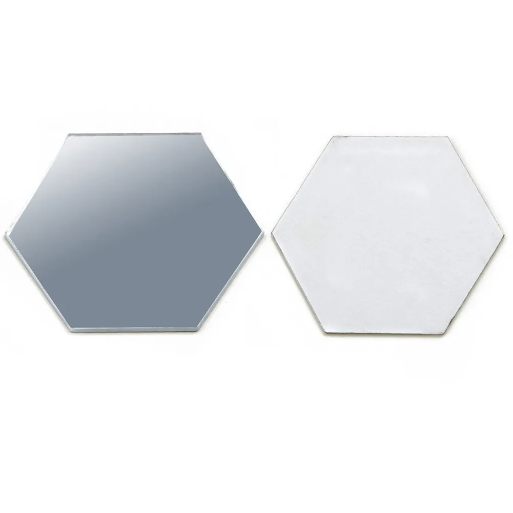 

24Pcs 3D Mirror Wall Stickers DIY Living Room TV Background Decor Hexagon Wall Sticker Home Acrylic Mirror Art Decoration