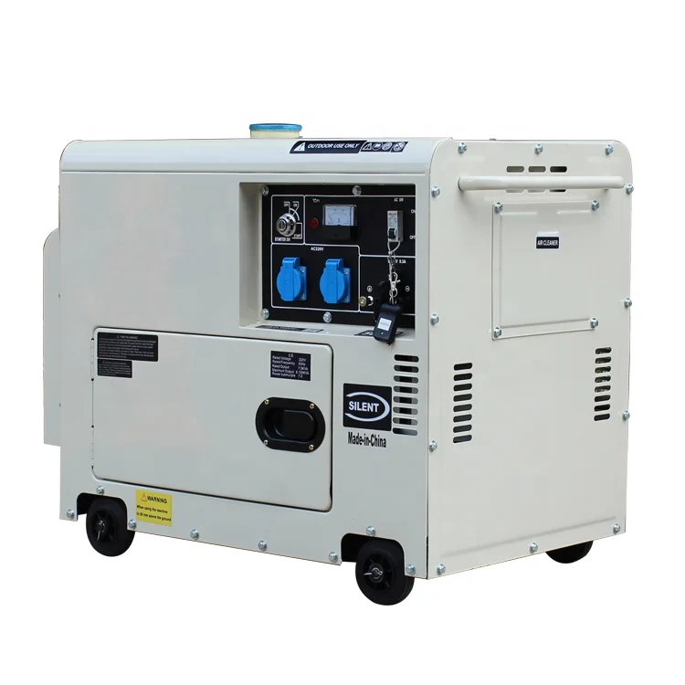 

New Hot Sale 6kw 7kw Silent Power Generator