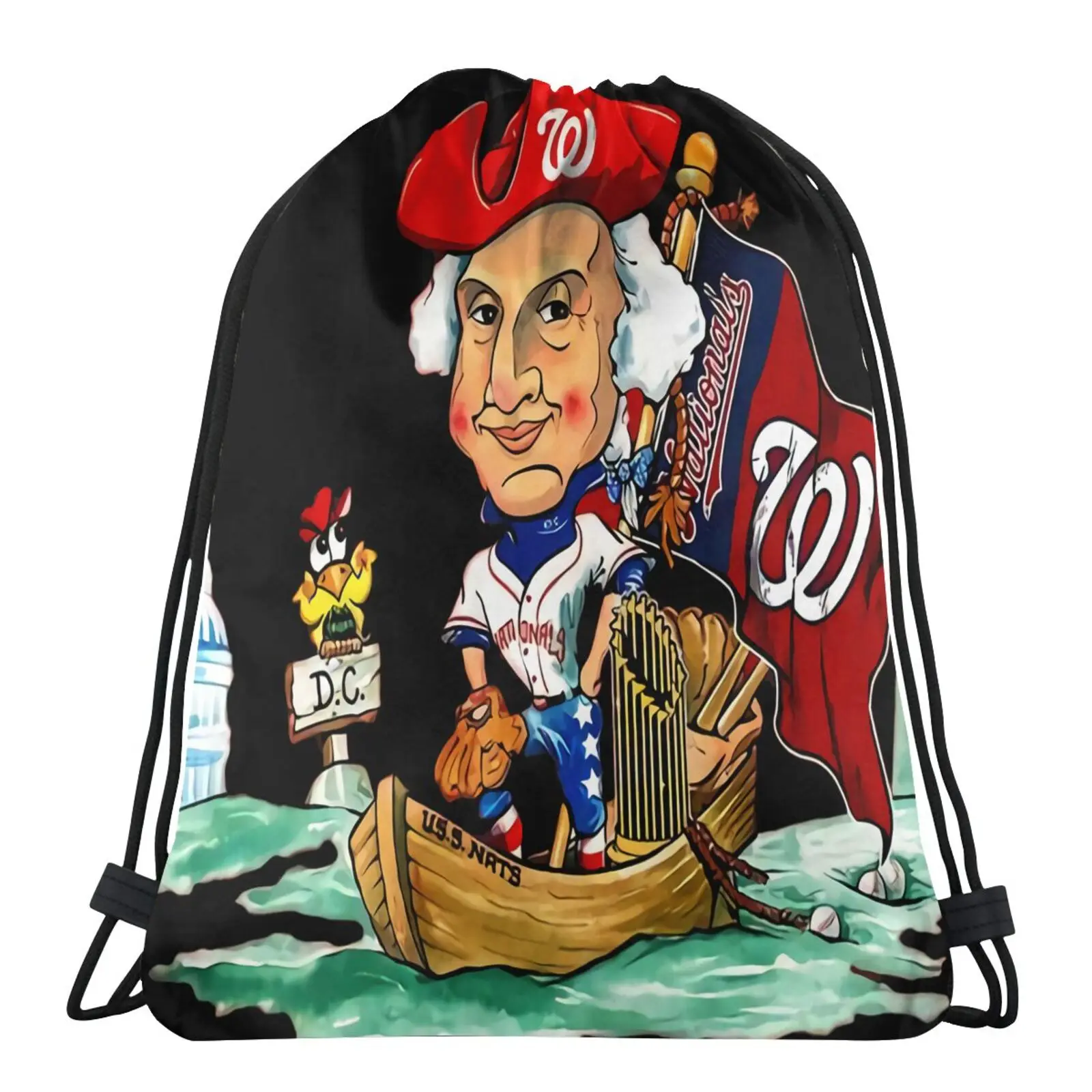 

Джордж Вашингтон, президент Вашингтон, сумки для мужчин, соломенные Упаковочные сумки, сумка для хранения, милая сумка, рюкзак, женские вере...