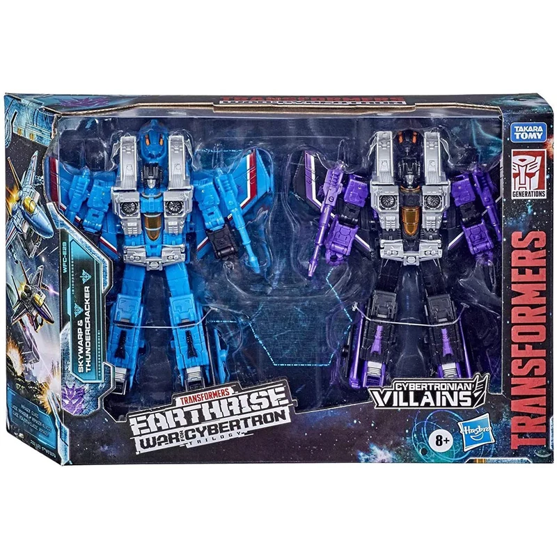 

Takara Tomy Transformers Toys Generations War for Cybertron: Earthrise Voyager Wfc-E29 Seeker 2-Pack Action Figures Kids Toys