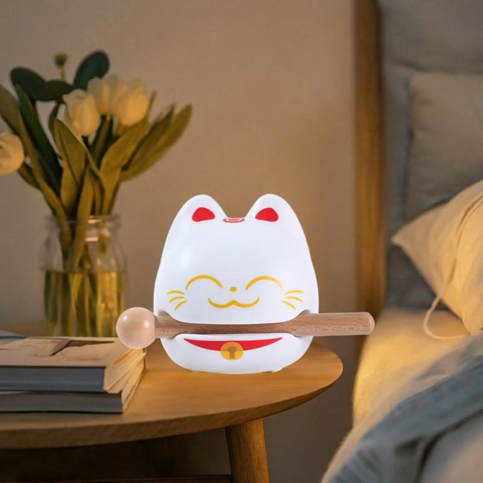 Lucky Cat Bluetooth-динамик Настольный светильник Детская лампа для прикроватной
