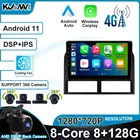Carpaly Android 11,0 автомобильный радиоприемник, мультимедийный стерео плеер, Wi-Fi, GPS-навигация, Bluetooth для Jeep Grand Cherokee II WJ 1998 - 2004