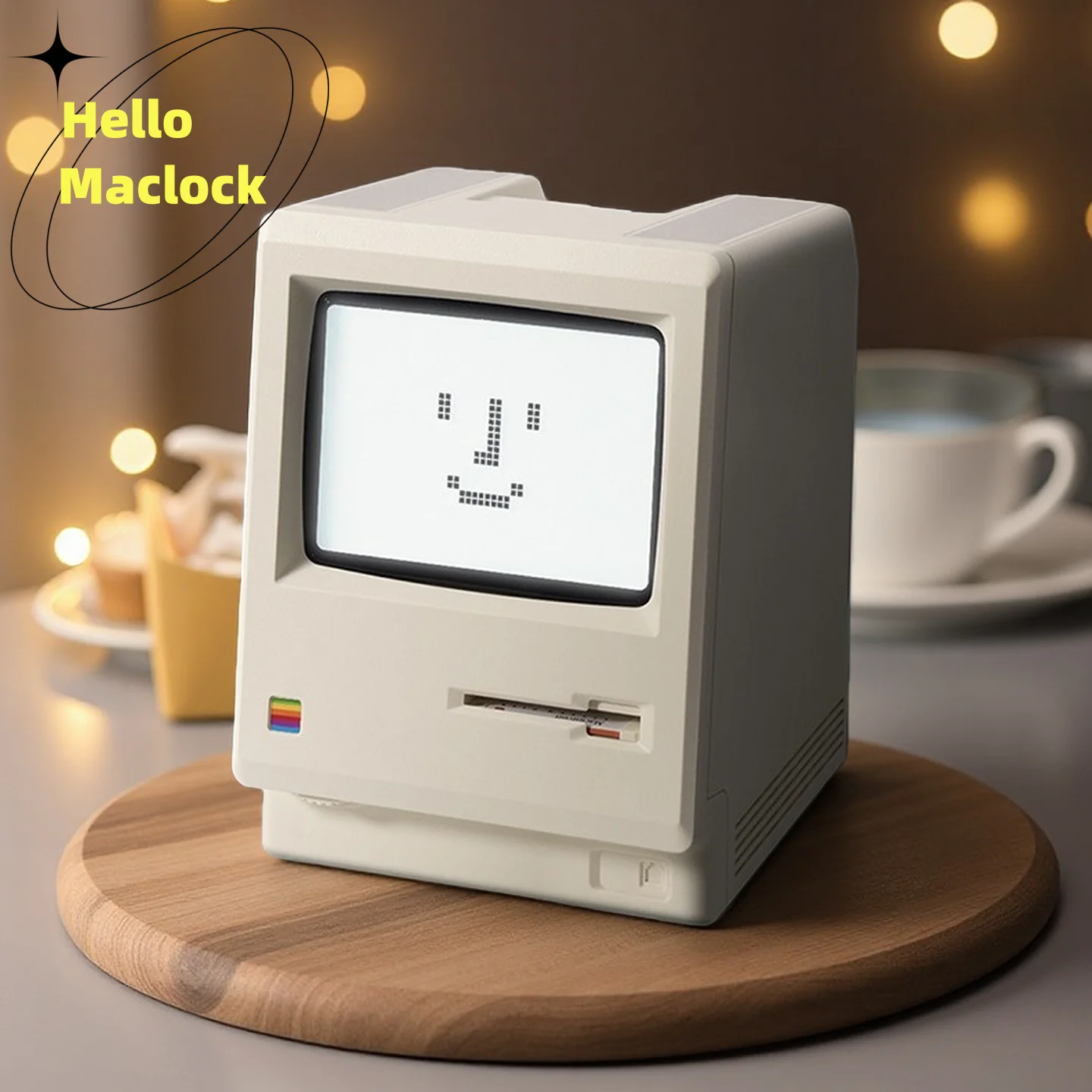 

Настольные часы Maclock Macintosh
