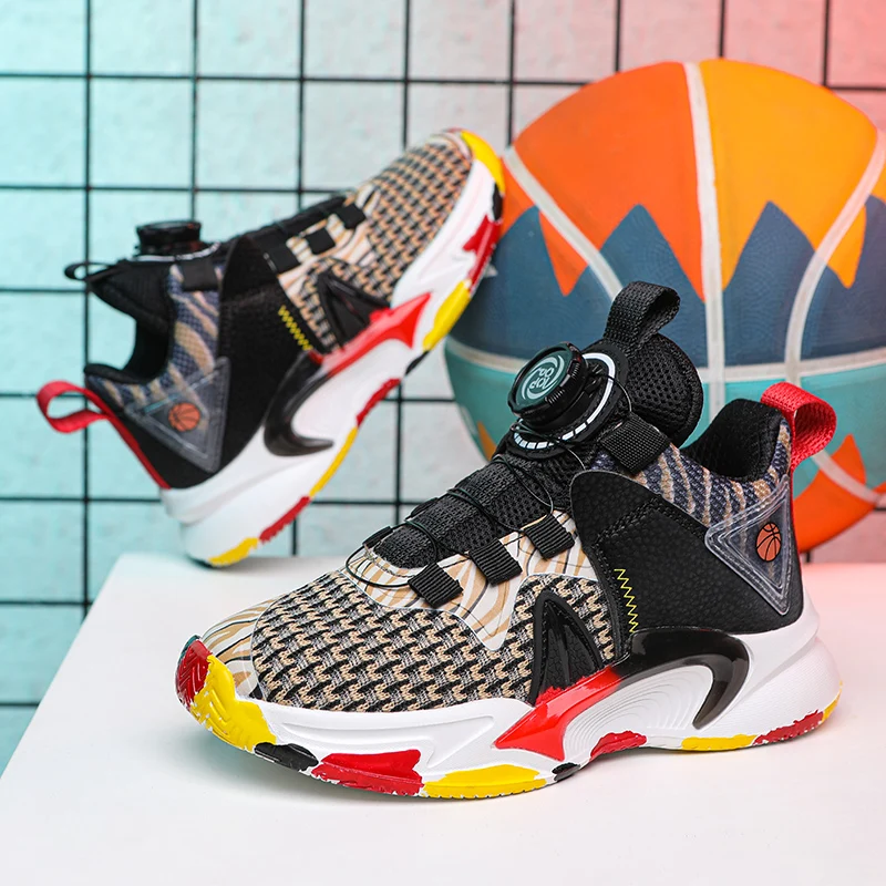 

Кроссовки детские для баскетбола, модная уличная спортивная обувь для мальчиков