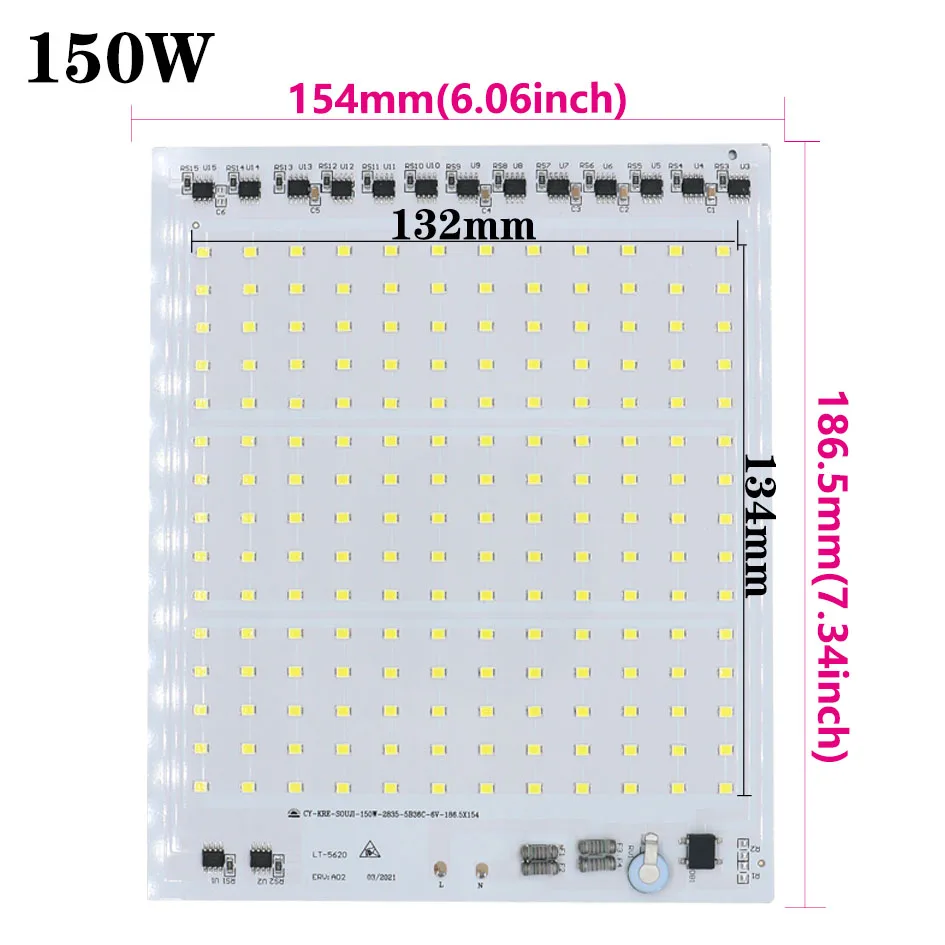 

Светодиодный чип SMD2835 белый 150Вт 200Вт AC220V