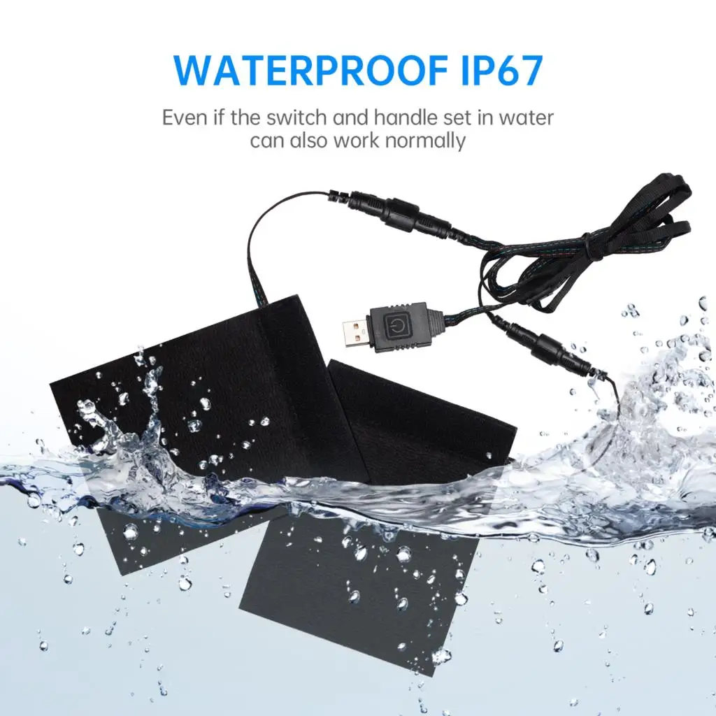 Нагревательные ручки для мотоцикла Extractme 5 В Usb 6 зубчатых нагревателей Kymco