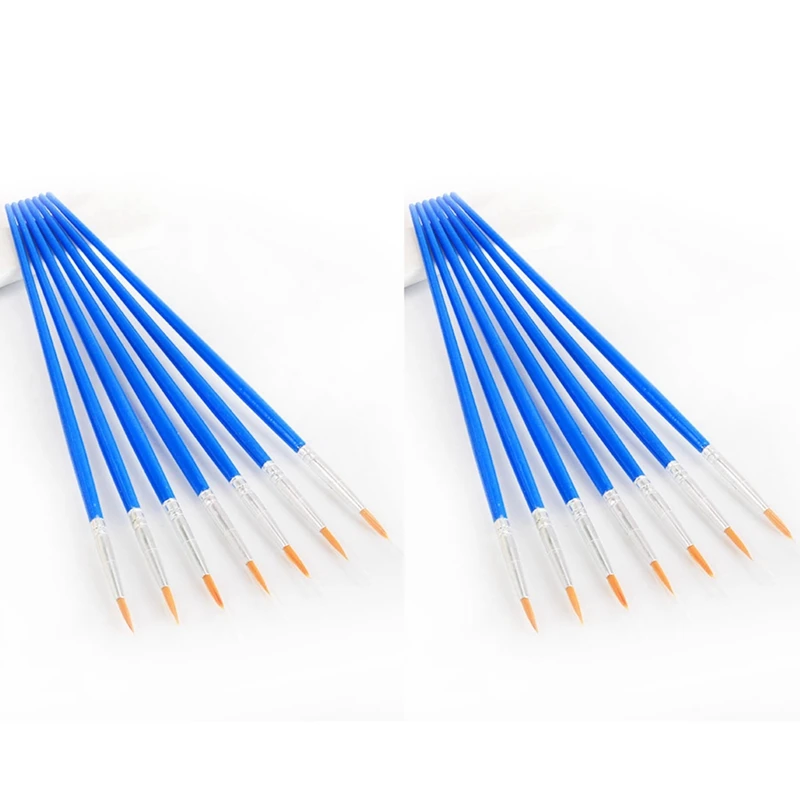 

200 Pieces Fine Hook Line Nylon Pen Paint Brush Painting Art Watercolor Painting Art Supplies Painting