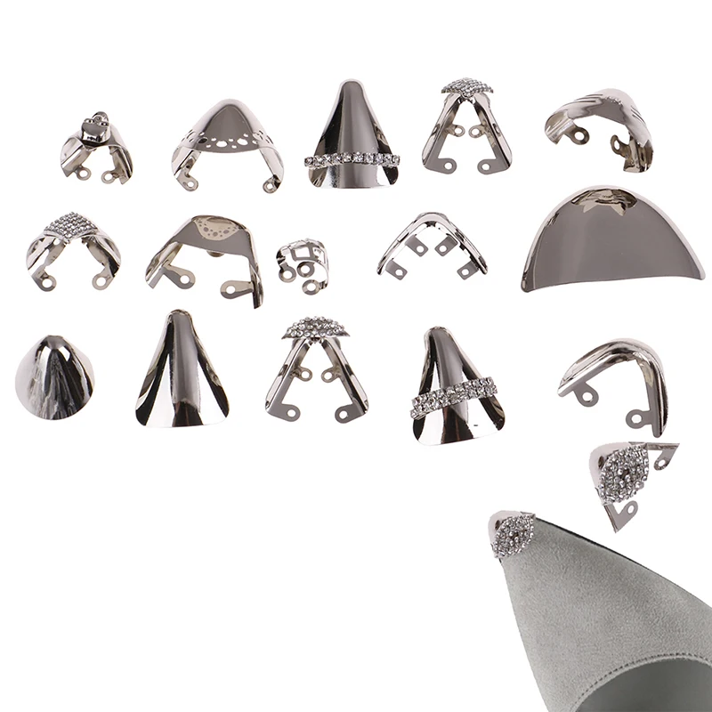 

1Pair Metal Shoes Toe Protection High Heels Shoe Broken Repair Accessories Shoe Decorations