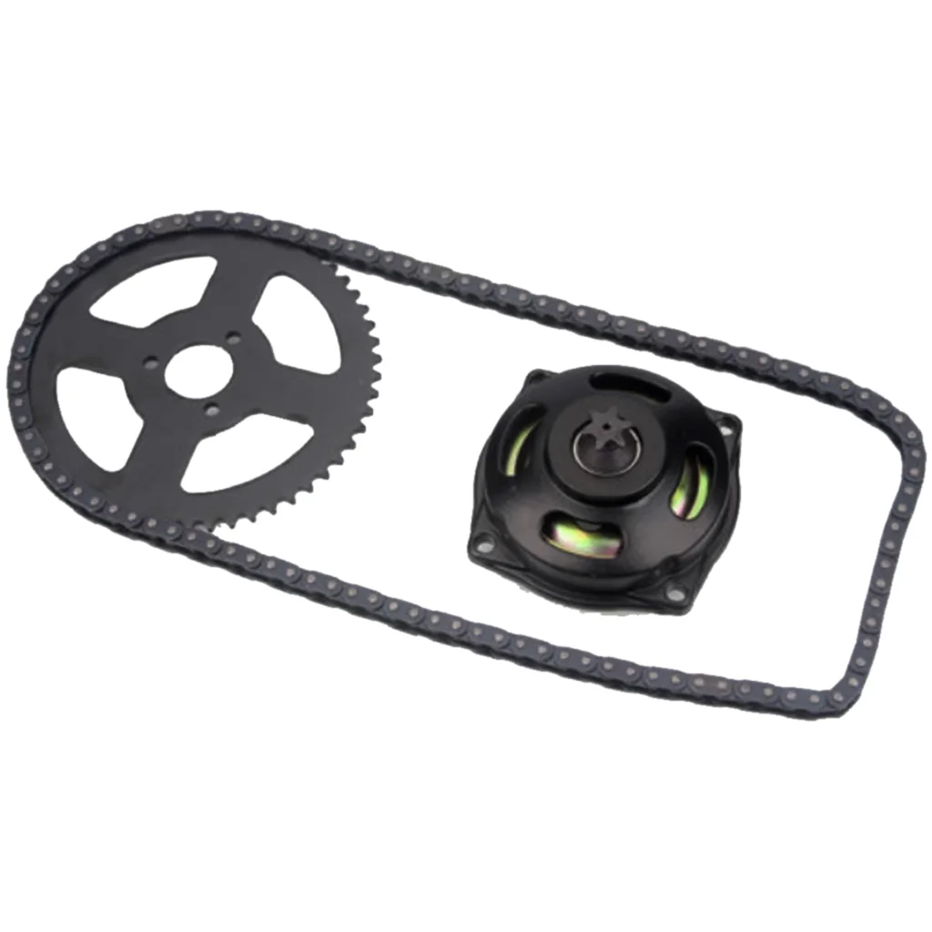 Цепь T8F с зубчатой шестерней 54 Задняя звездочка для мини-мотоцикла