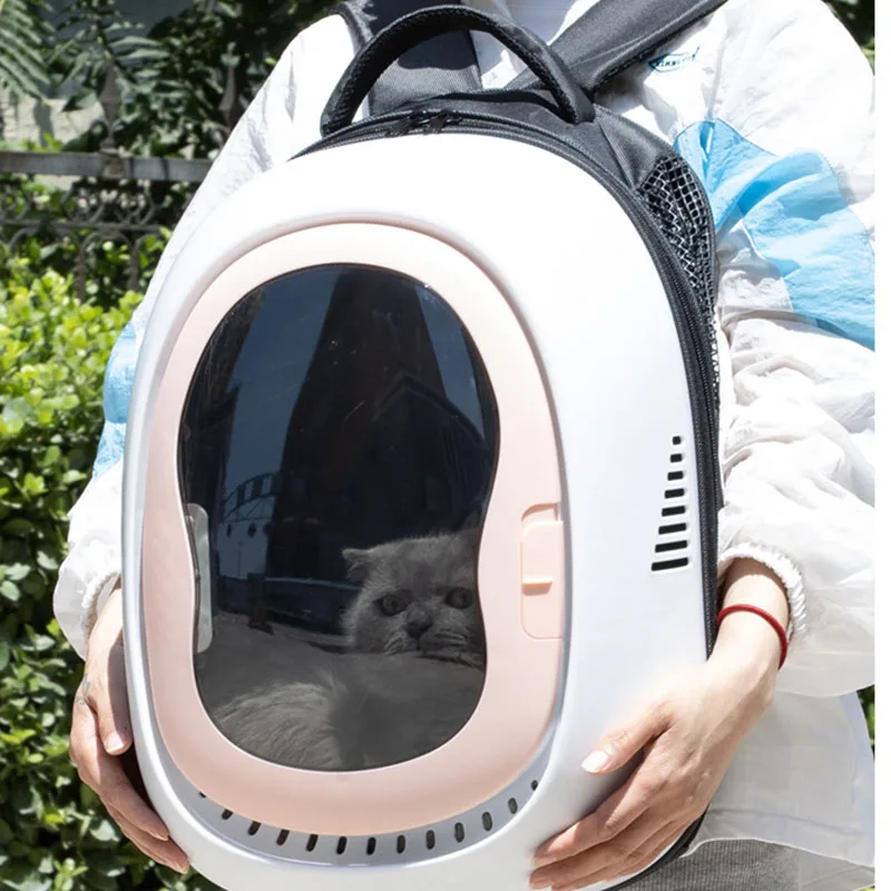 High Quality Window Breathable Travel Bag Astronaut Space Capsule Pet Carrier Backpack For Cat Dog