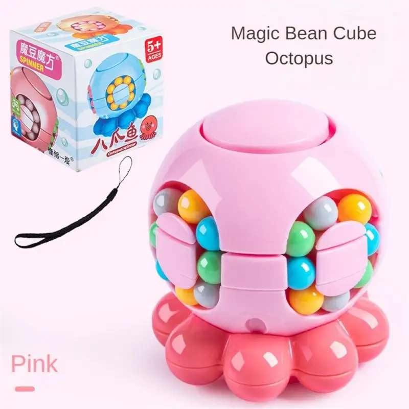 

Exercise Finger Dexterity Childrens Gift Plastic Material Brain Game Colorful Package Cube Decompression Toys Kids Toys