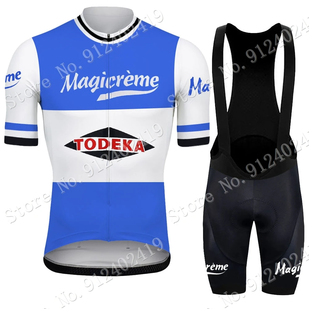

Cycling Jersey Magicreme 2021 Set Retro 1972 Belgian Team Cycling Clothing vintage Road Bike Shirt Suit MTB Fietskleding Maillot