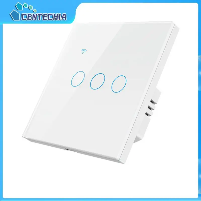 

Настенный сенсорный выключатель с Wi-Fi, 1/2/3/4 клавиш
