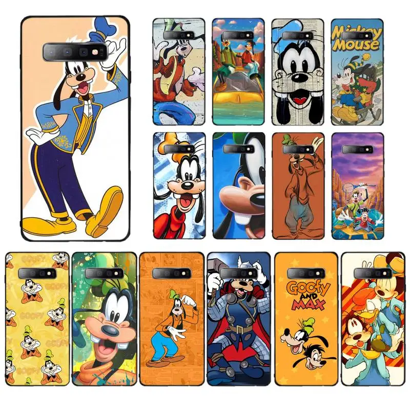 

Disney goofy Phone Case for Samsung S10 21 20 9 8 plus lite S20 UlTRA 7edge