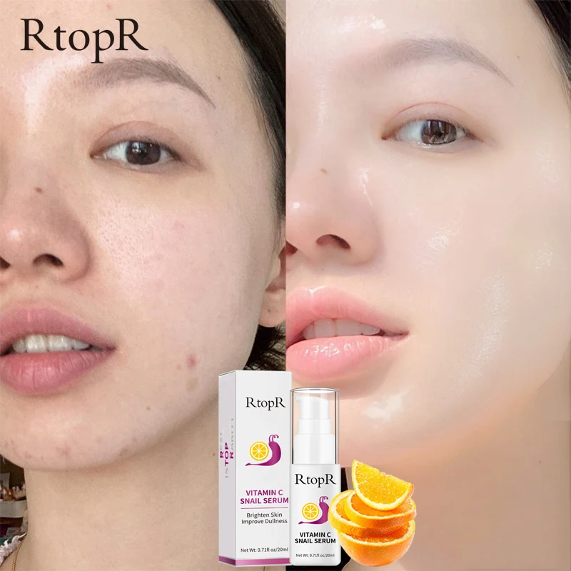 

20ml Snail Face Serum Anti Wrinkle Firming Bright Repair Essence Treatment Snail VC Collagen Rich In VitaminC Skin Care