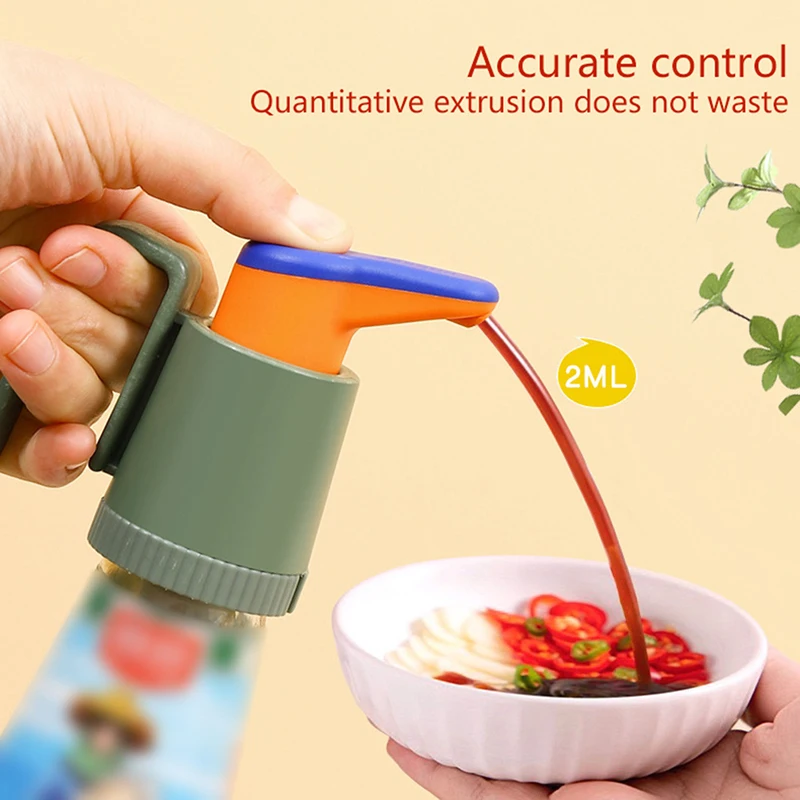 

Универсальный герметичный диспенсер, многоразовый кухонный прибор с ручкой из АБС-пластика, для томатного соуса, устрицы, напор бутылки, 1 ш...