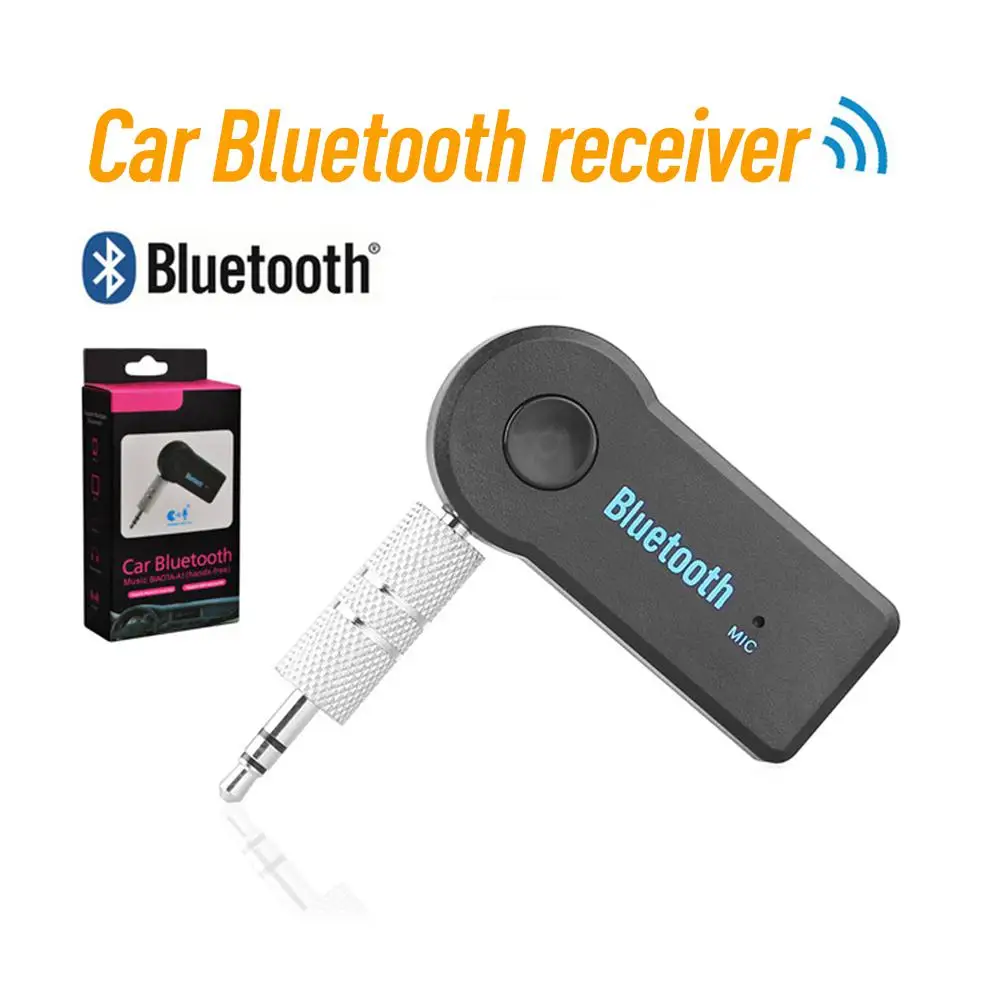 

Wireless Bluetooth 5.0 Receiver Transmitter Car Adapter 3.5mm Jack For Car Music Audio Aux A2dp Headphone Reciever Handsfree