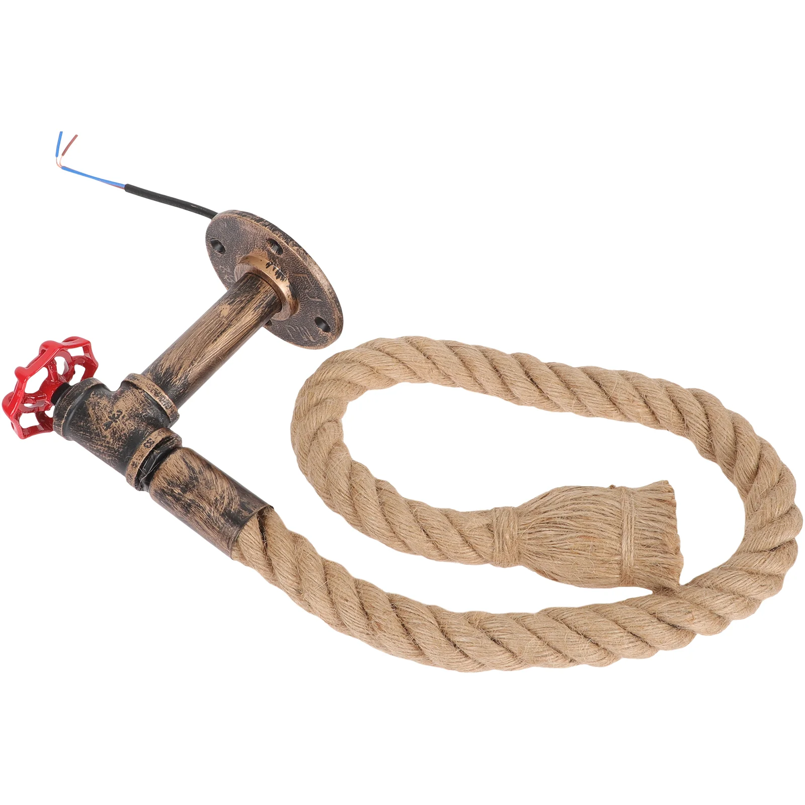 

Light Rope Pendant Lamp Cord Fixtures House Bar Cafe Wall Basement Ceiling Tea Hanging Vintage Retro Chandelier Country
