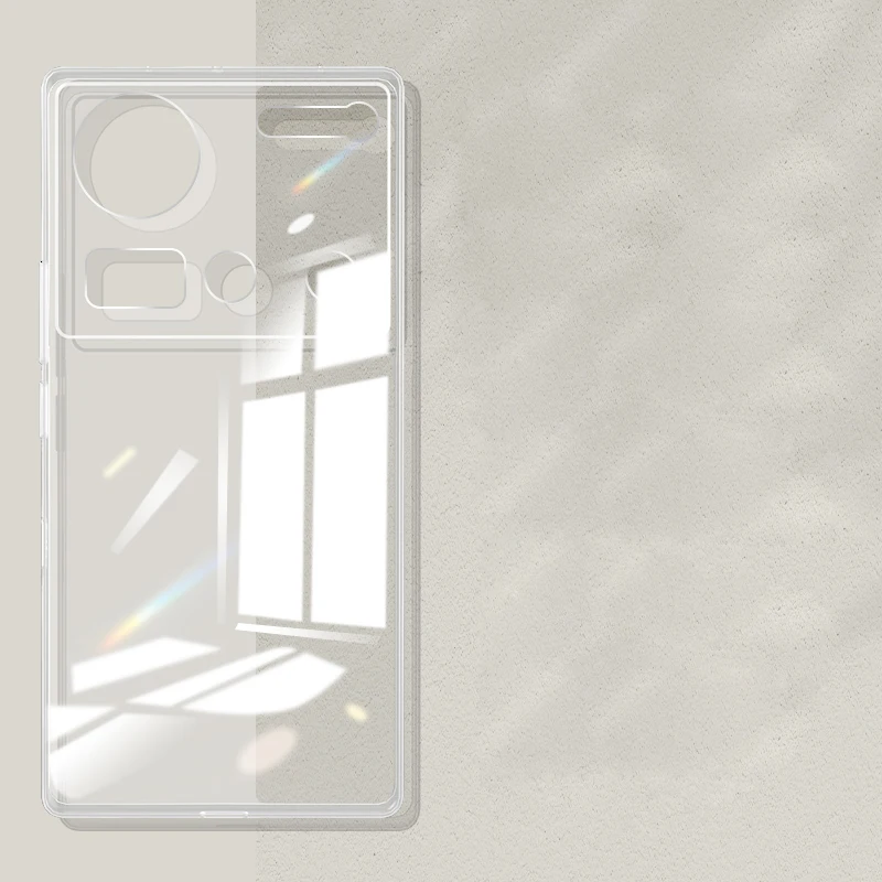 Прозрачный чехол для Nubia Z70 ультратонкий защитный камеры задняя крышка телефона