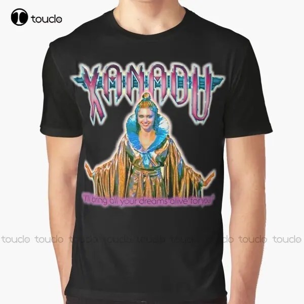 

Xanadu графическая Футболка с принтом Кира богини мечты забавная художественная уличная одежда мультяшная футболка Xs-5Xl все сезоны новая популярная футболка