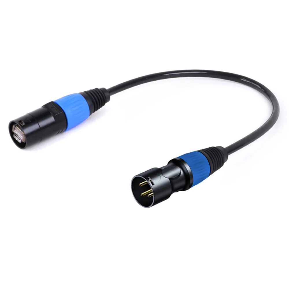 Кабель Ethernet-адаптера RJ45 XLR 3Pin Male к UTP 8P8C CAT5/5E внутренний и наружный Сетевой