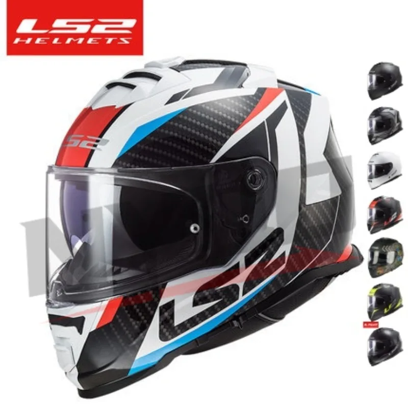Capacete LS2 STORM Мотоциклетный шлем Ls2 Ff800 Полнолицевые шлемы Casque Moto Casco Сертификация ECE