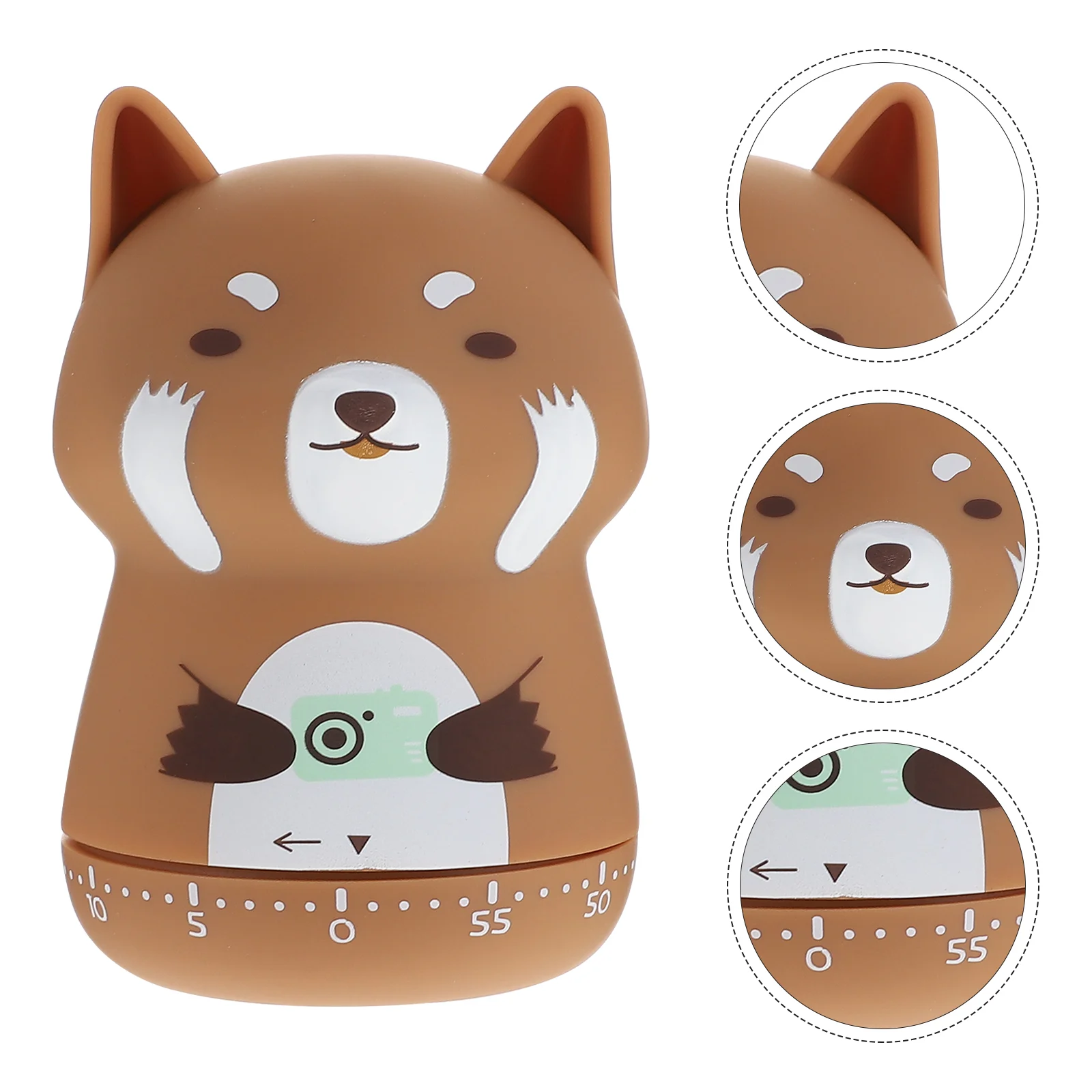 

Timer Kitchen Cooking Mechanical Digital Reminder Baking Clock Timers Cartoon Countdown Alarm Manual Rotating Mini Work Cake
