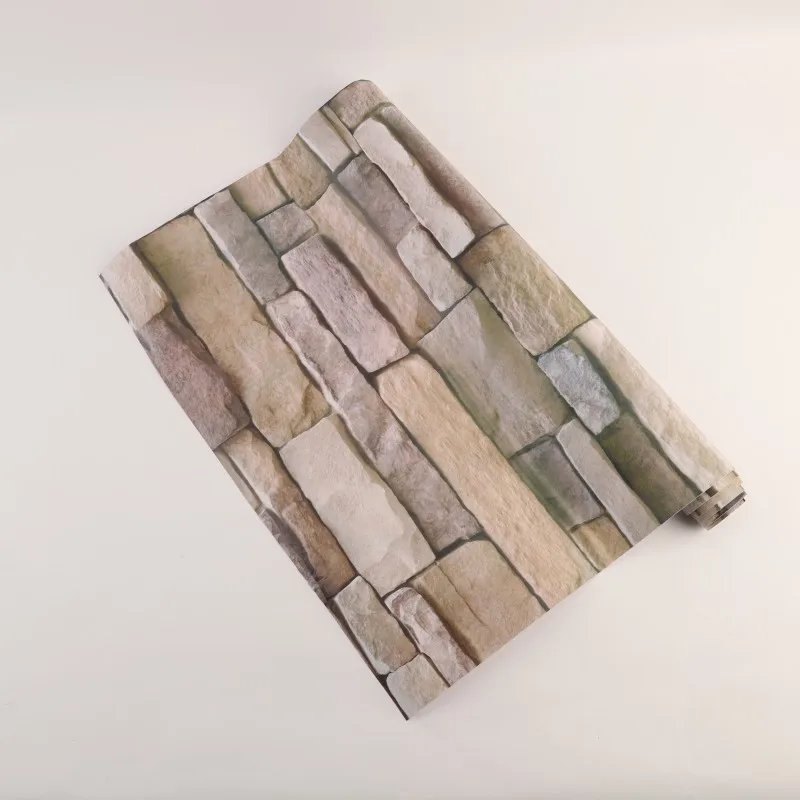 Новая наклейка на стену домашний декор фотообои из ПВХ с имитацией кирпича