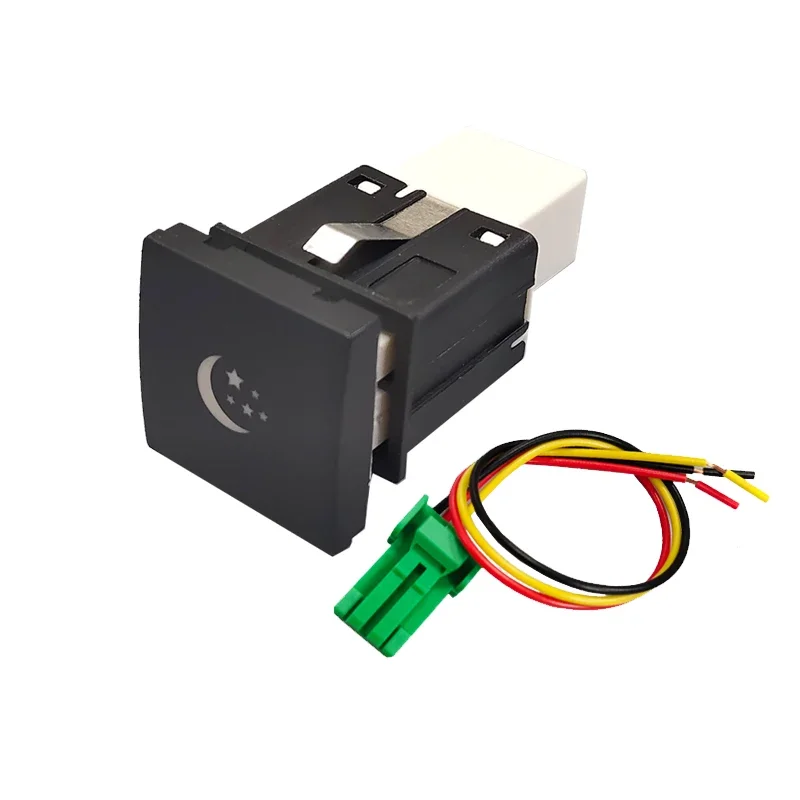 Красно-зеленая искусственная Автомобильная звезда управляющая кнопка с