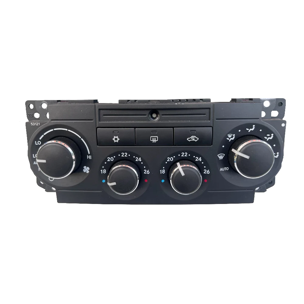 

Для Chrysler 300C 2005-2010 новая панель переключателя кондиционера, приборная панель, управление обогревателем кондиционера, климат-контроль