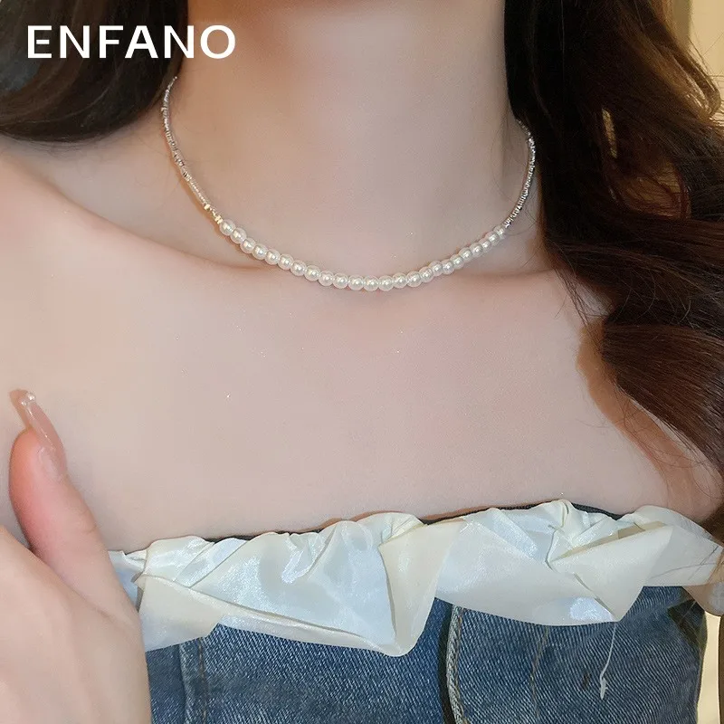 

Enfano New fashion clavicle chain niche necklace temperament women romantic birthday gift