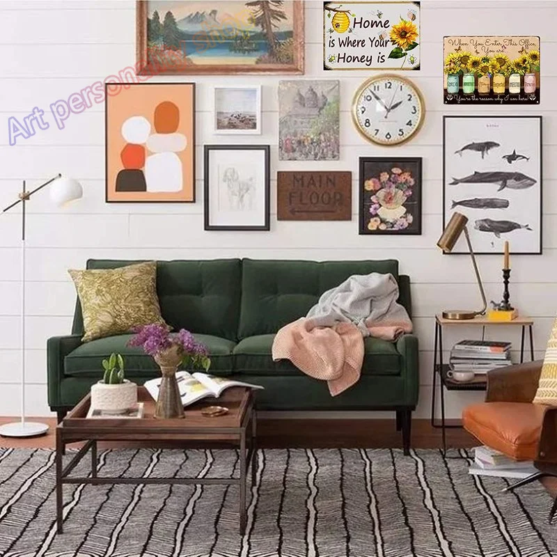 Металлический постер с собакой Бостон-терьер королева чай кофе металлический