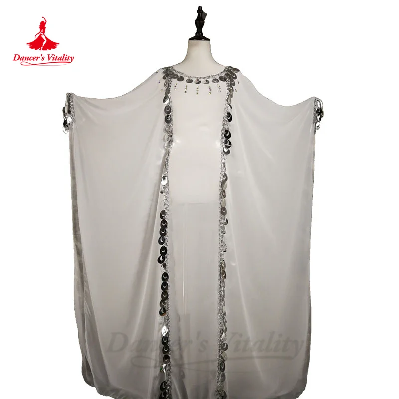 Женский костюм для танца живота из шифона с блестками взрослых и детей