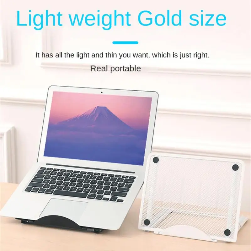 

Convenient Universal Adjustable Lift Tablet Stand Lazy Foldable Tablet Stand Universal Portable Notebook Heat Dissipation Stand