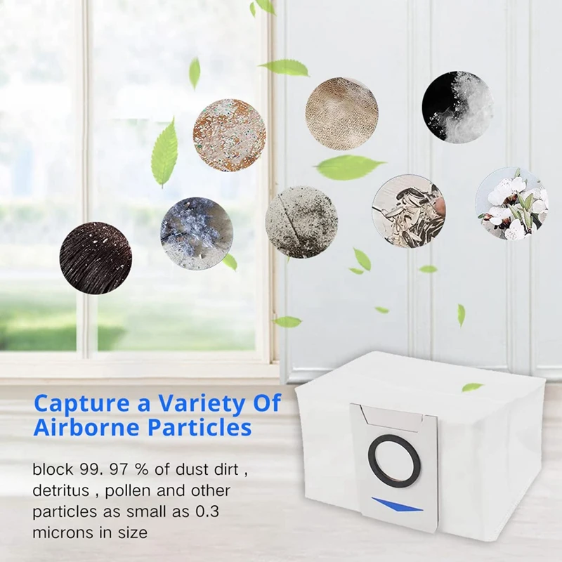 Пылесборник Для Ecovacs Deebot T20 OMNI / T20/T20 Max Pro/X1 OMNI/ X1 TURBO/ T10 /T10 TURBO сменный пылесборник