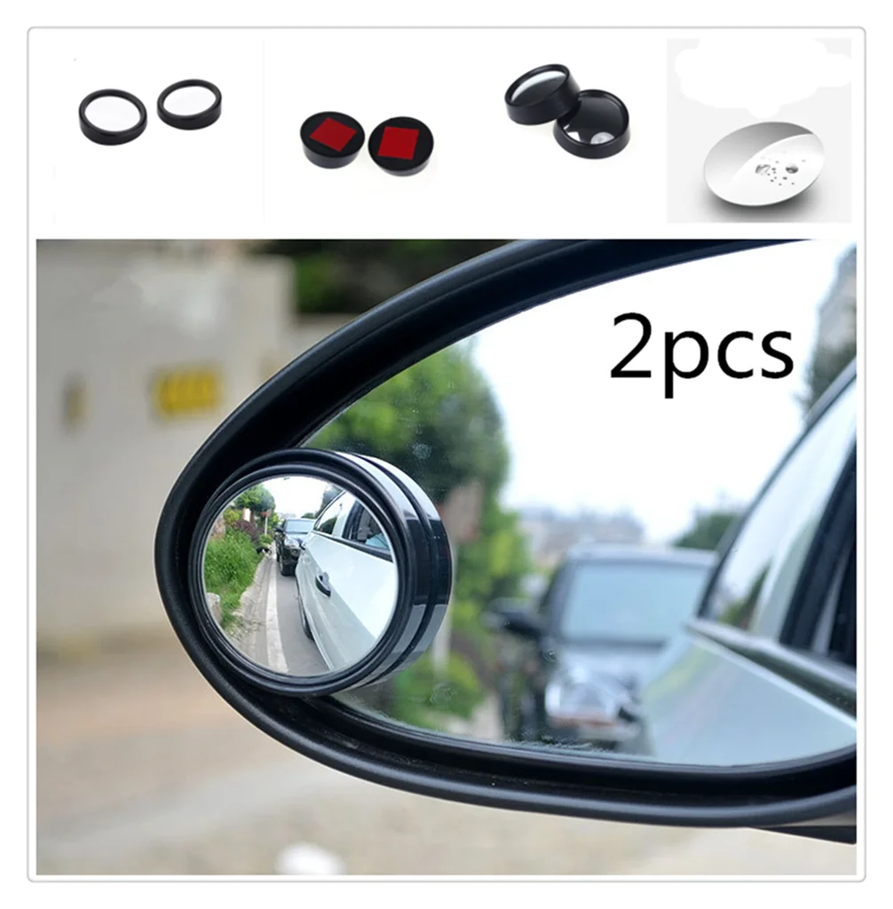 

2PCS Car accessories parts rear view blind spot mirror parking assist for Hyundai CCS NEOS-3 Accent SR HND-4 Blue-Will i-blue