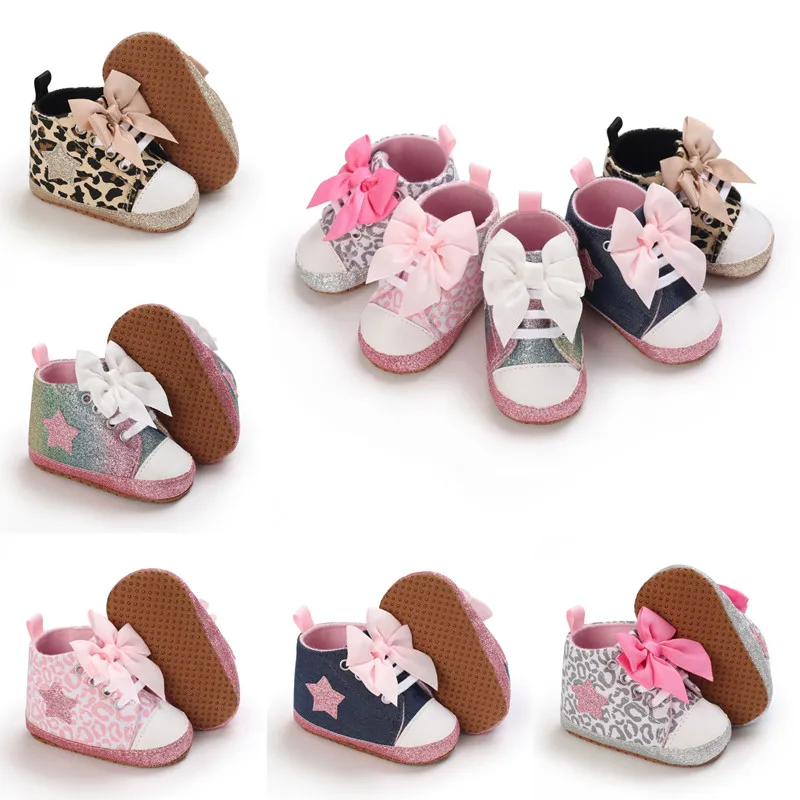 

Детская хлопковая трикотажная обувь на липучке, с мягкой подошвой