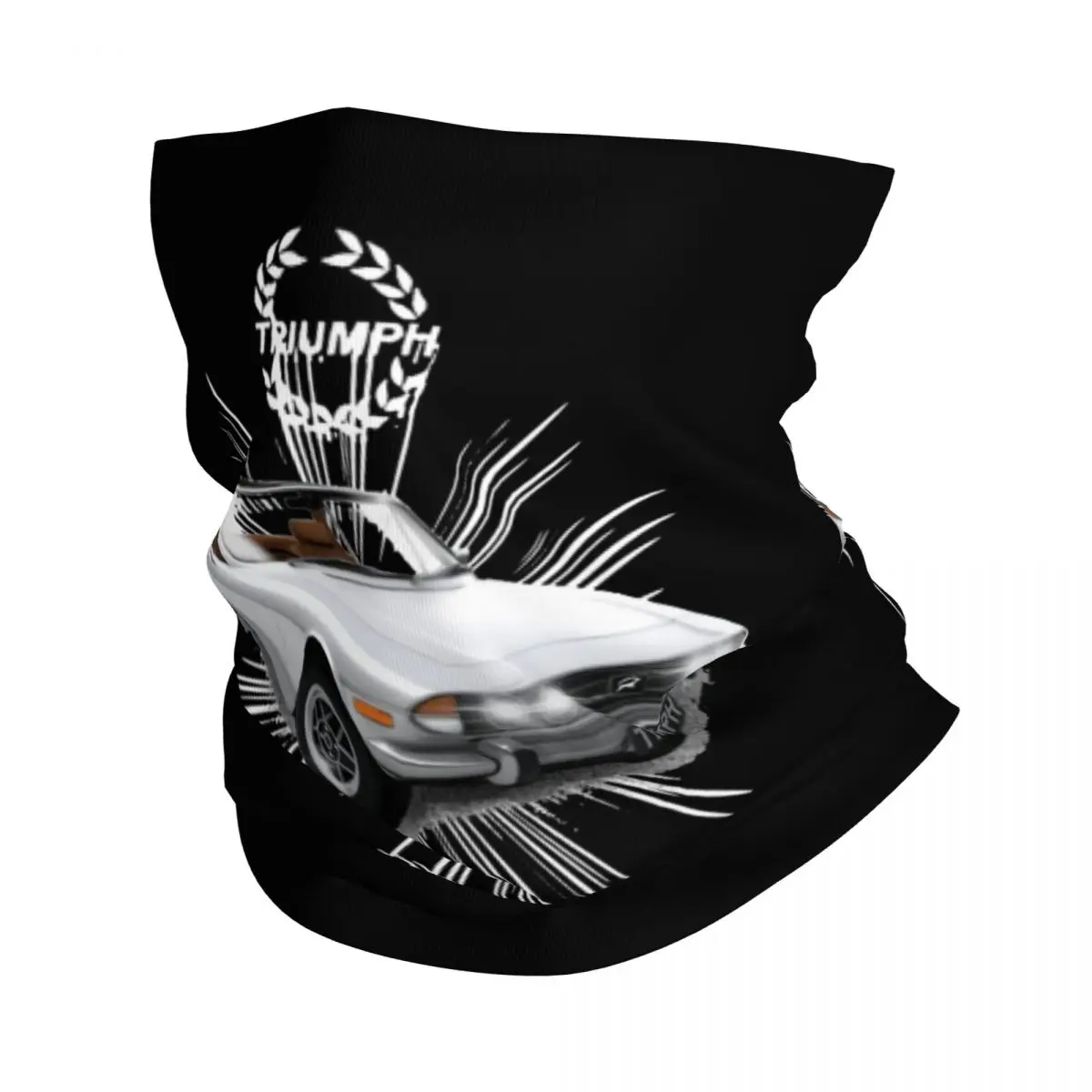 

Triumphs Motorcycle Racing Car Bandana Neck Cover Balaclavas Wrap Scarf Warm Headwear Fishing for Men Women Adult Windproof