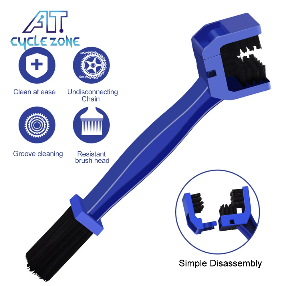 

Portable Bicycle Chain Cleaner Motorcycle Bike Brushes Scrubber Wash Tool Cycling Bike Chain Cleaner Wash Tool Outdoor Accessory