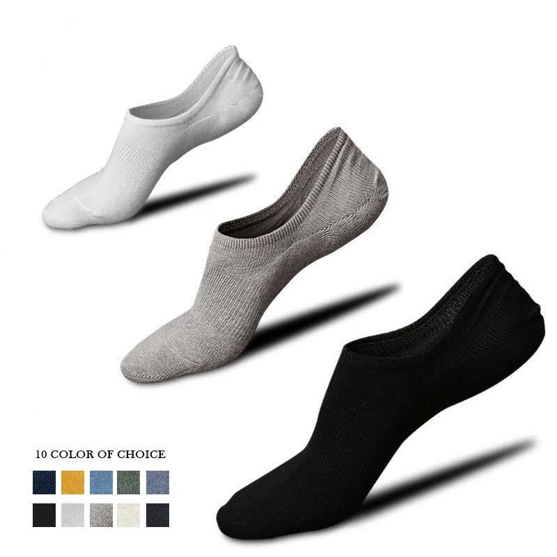 Sports Socks 3 pairs of vessel new men socks breathable cotton socks in summer leisure adult socks low shallow mouth out sport
